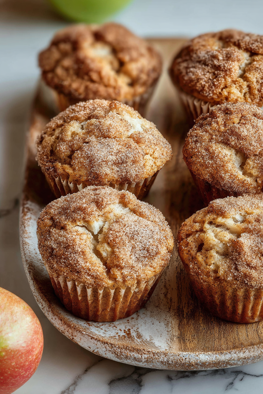 Delish Apple Snickerdoodle Muffins