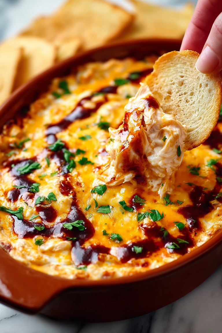 Delish BBQ Chicken Dip Recipes