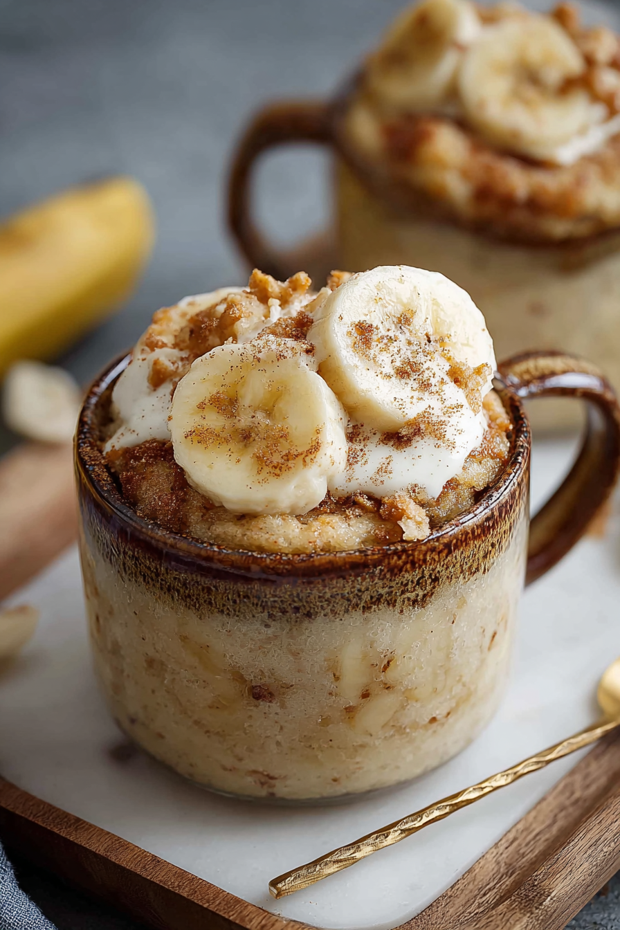 Delish Banana Mug Cake Recipes