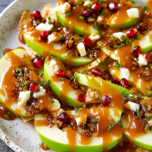 Delish Caramel Apple Nachos Recipe