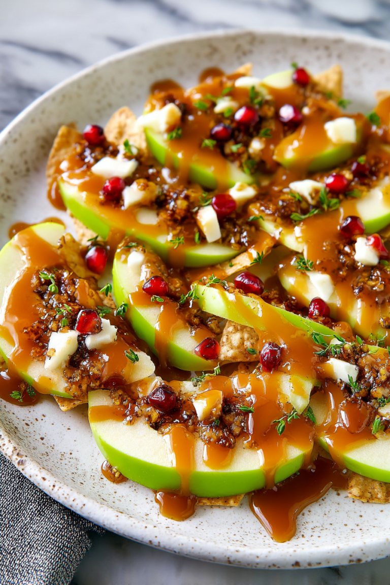 Delish Caramel Apple Nachos Recipe