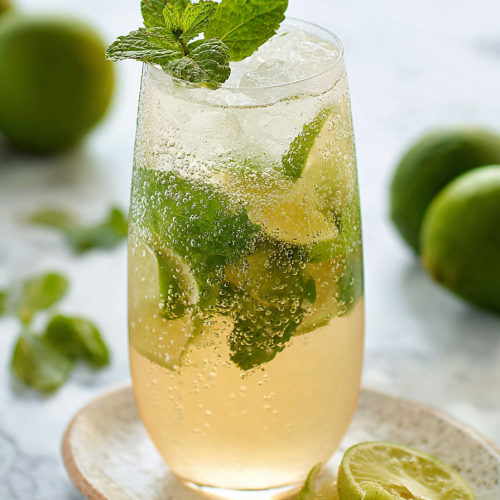 Delish Champagne Mojito Recipe
