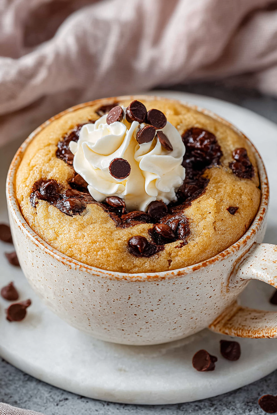 Delish Chocolate Chip Mug Cake Recipes