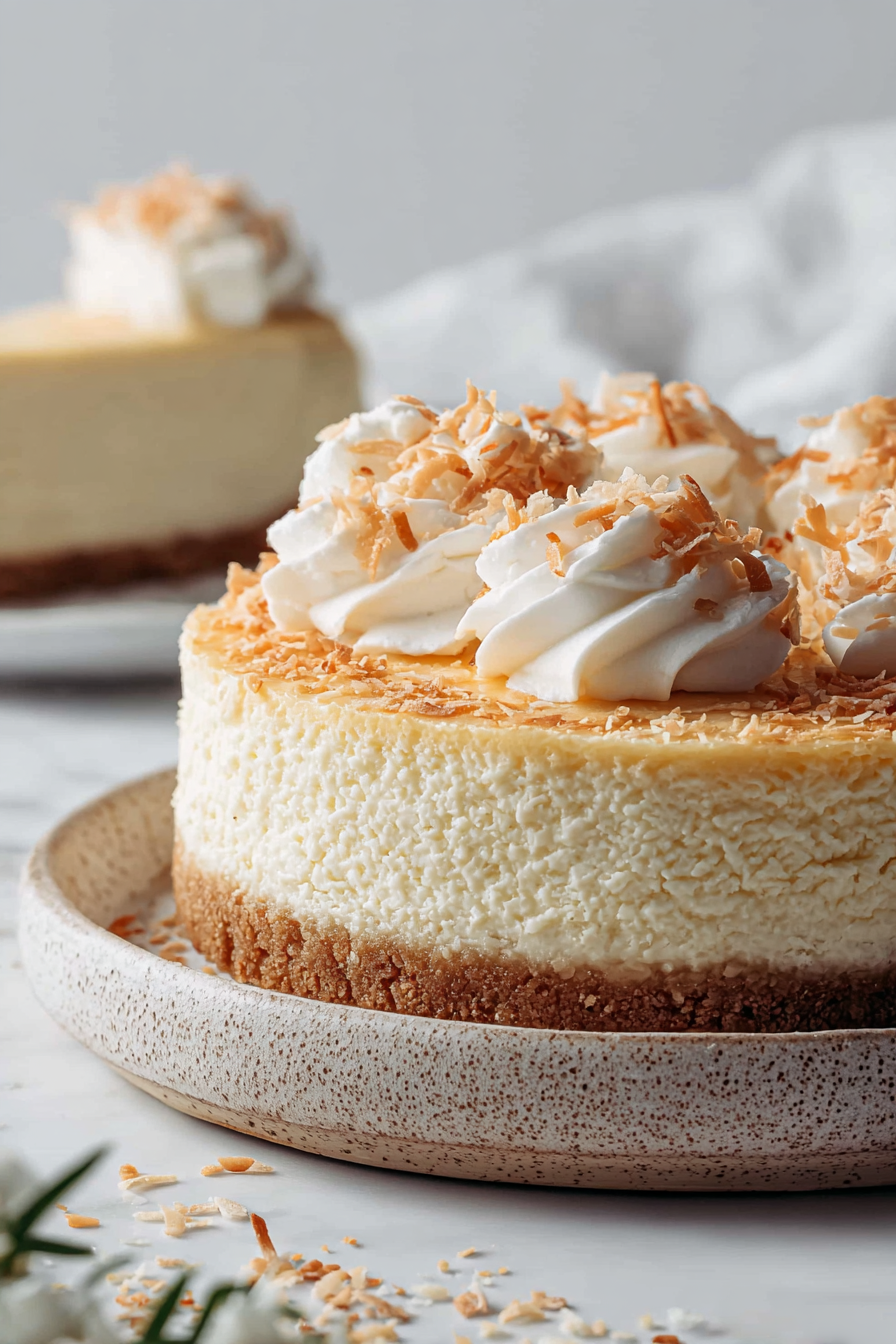 Delish Coconut Cheesecake Recipes