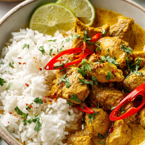 Delish Coconut Curry Chicken