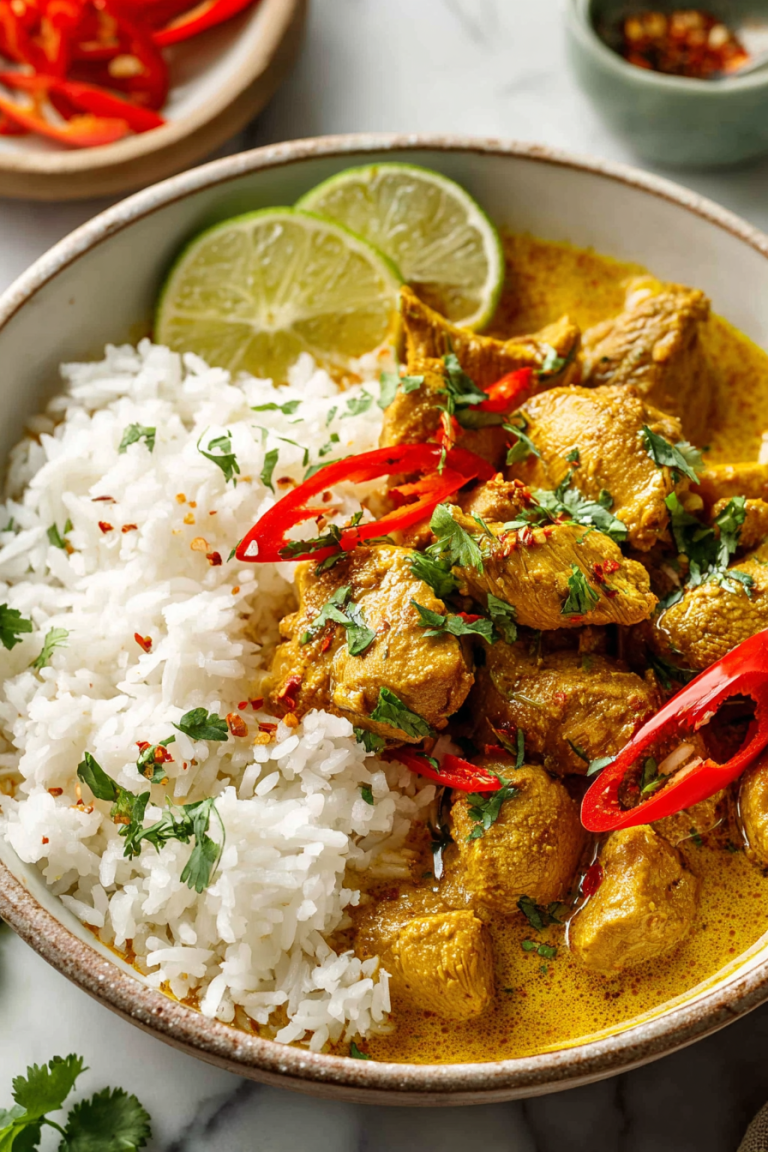 Delish Coconut Curry Chicken
