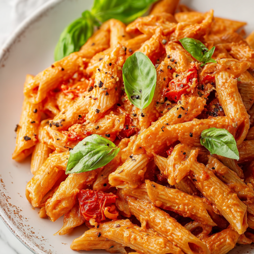 Delish Creamy Penne Arrabbiata Recipes