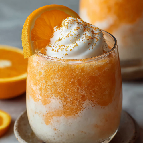 Delish Dirty Creamsicle Float