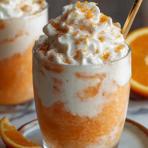 Delish Dirty Creamsicle Float