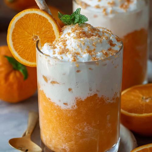 Delish Dirty Creamsicle Float