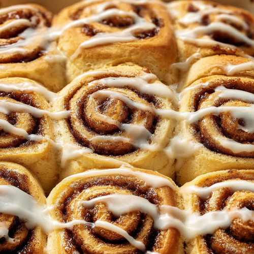 Delish Gingerbread Cinnamon Rolls