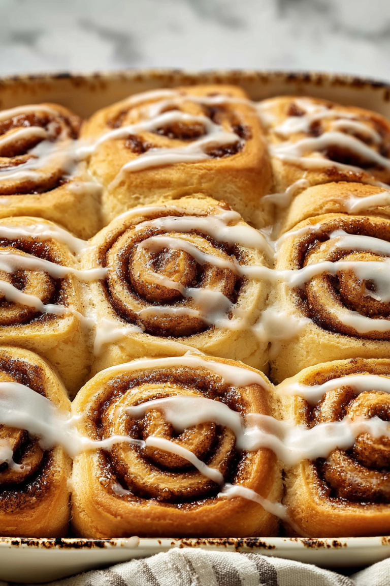 Delish Gingerbread Cinnamon Rolls