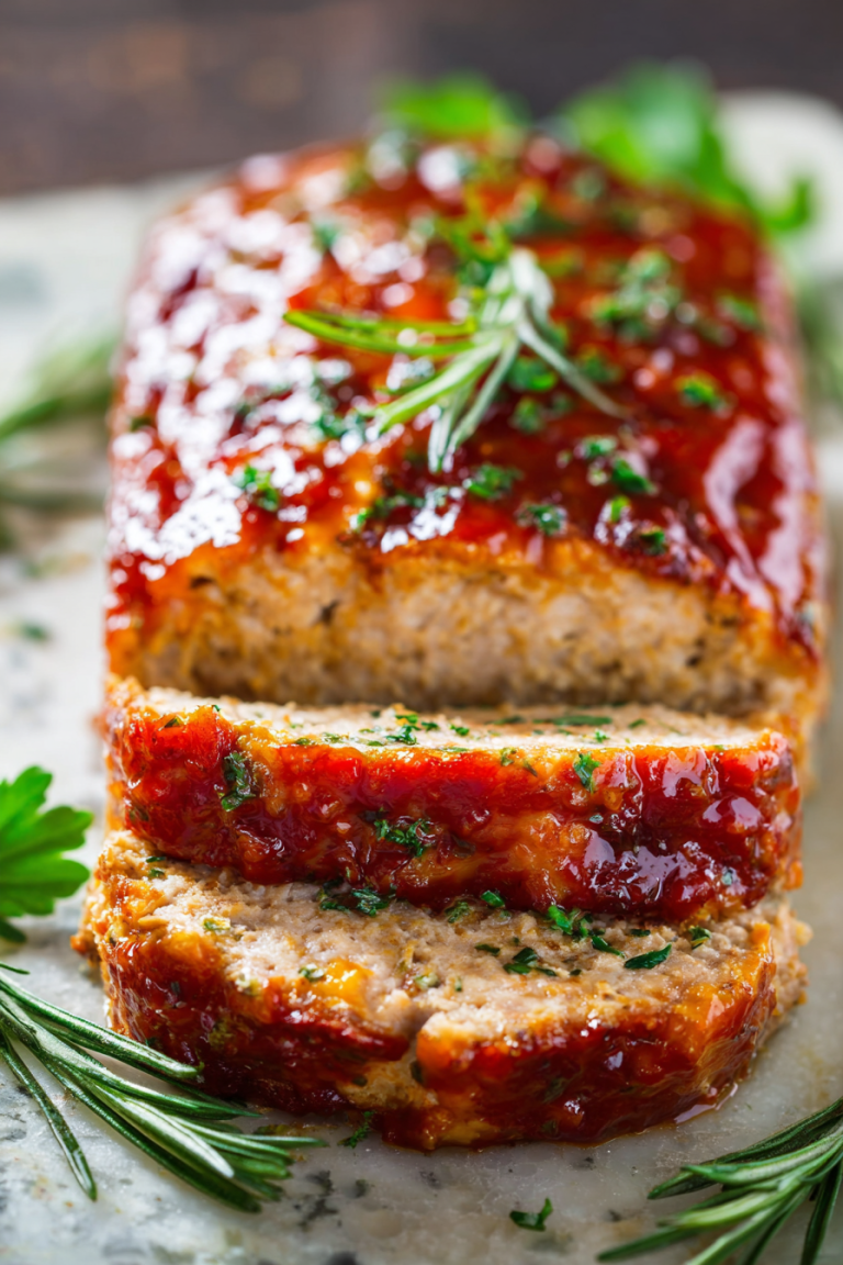Delish Gluten Free Turkey Meatloaf