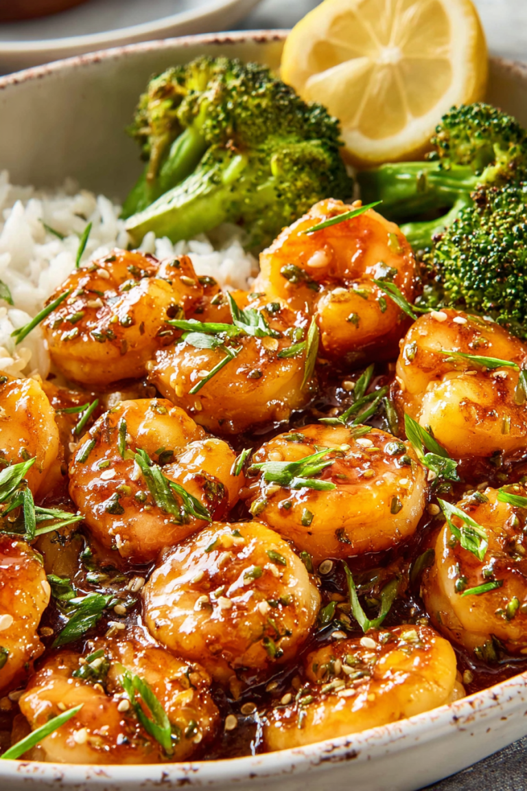 Delish Honey Garlic Shrimp Sheet Pan Dinner