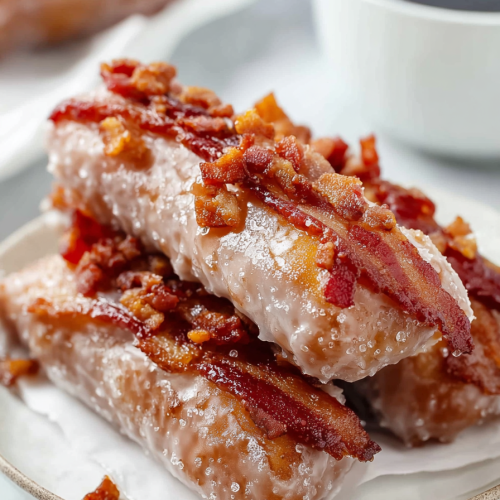 Delish Maple Bacon Donut Sticks