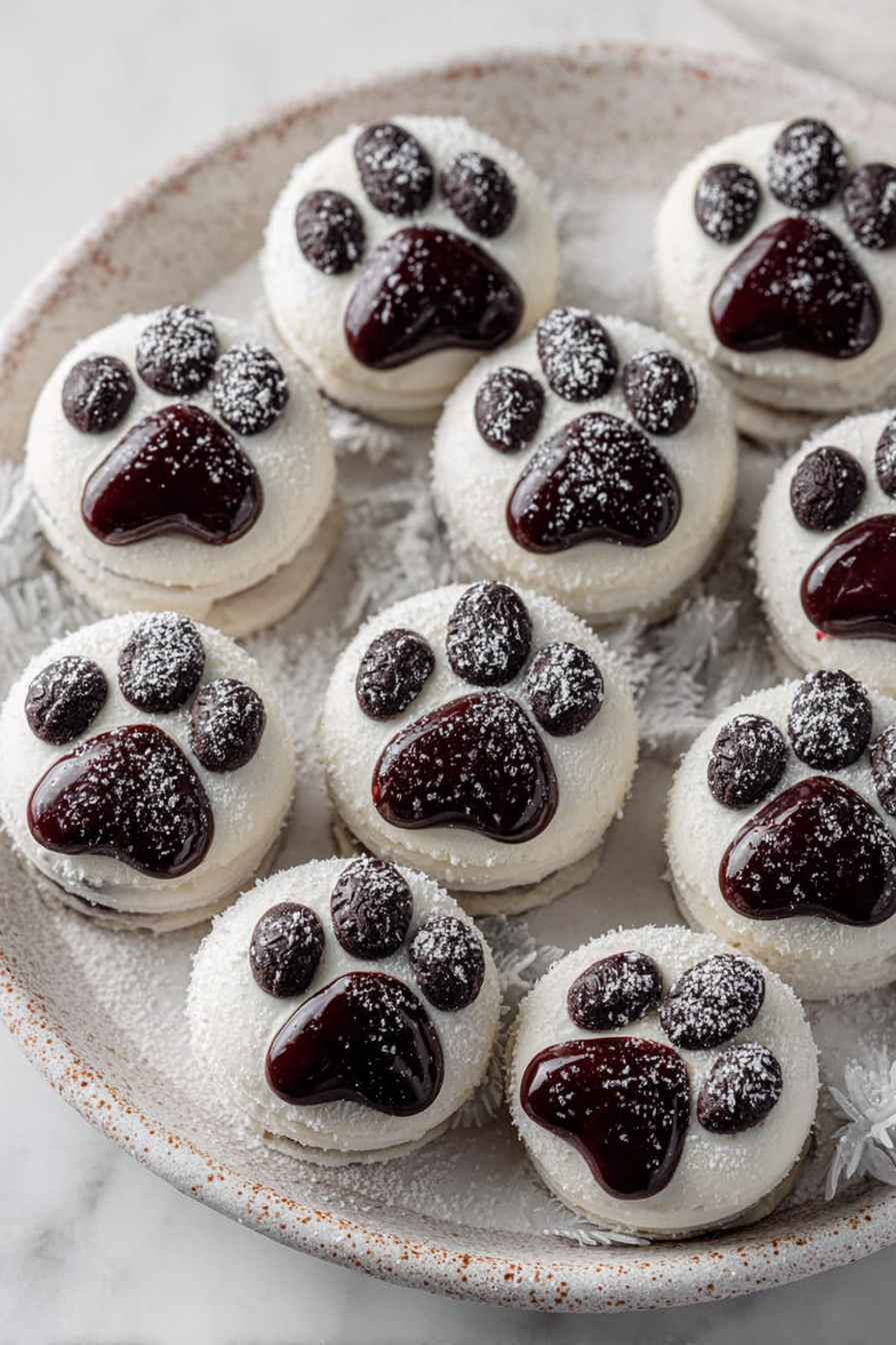 Delish Oreo Polar Bear Paws Recipe