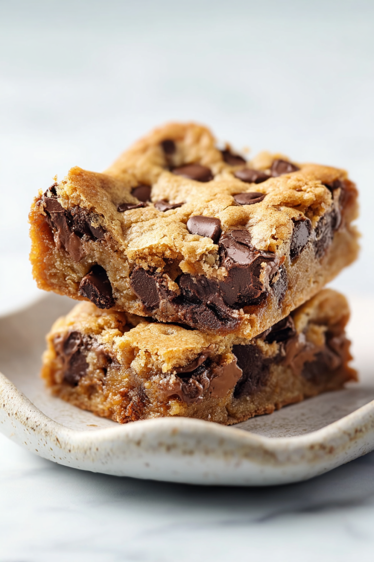 Delish Peanut Butter Chocolate Chip Bars