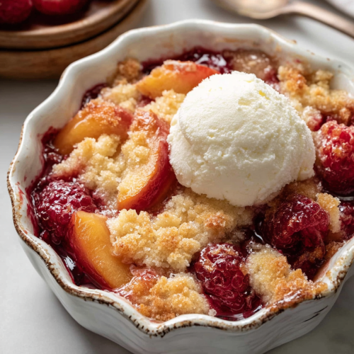 Delish Raspberry Peach Cobbler Recipes