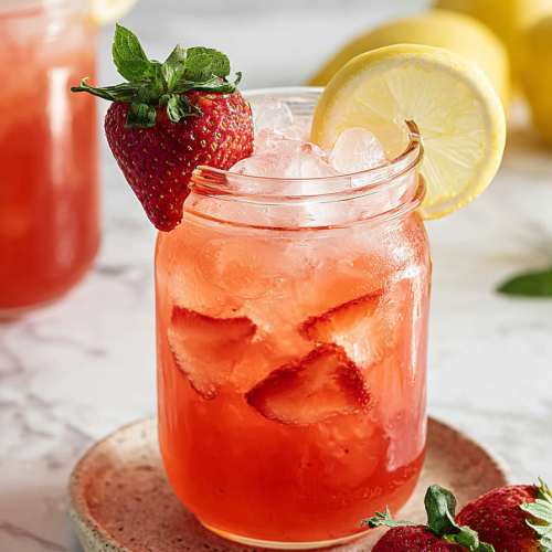 Delish Whiskey Strawberry Lemonade Recipes