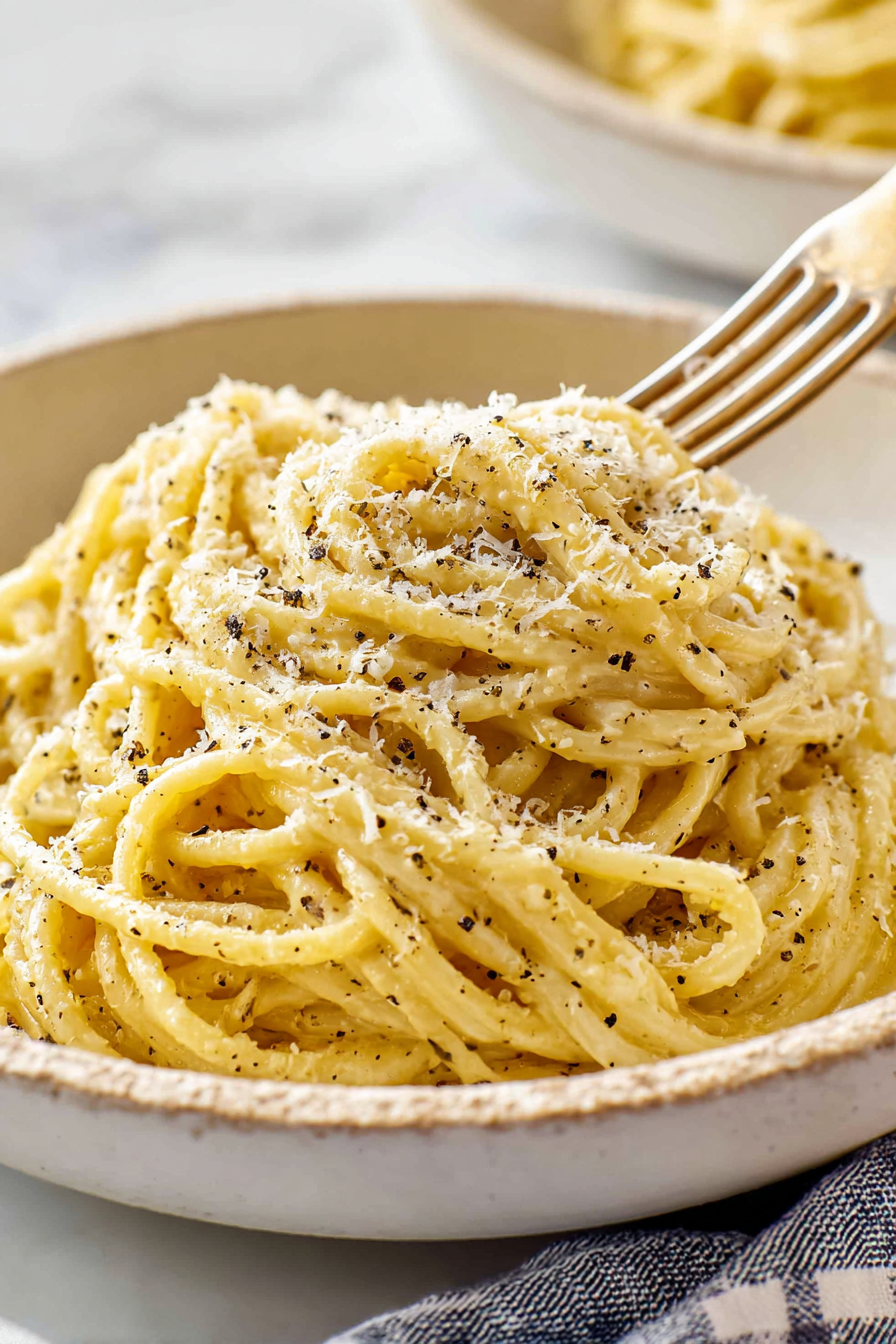 Easy Cacio e Pepe