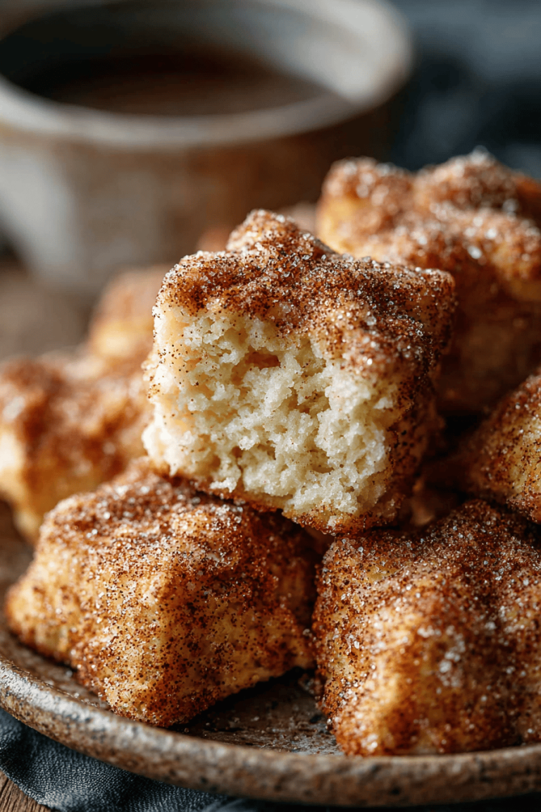 Easy Cinnamon Sugar Butter Swim Biscuits