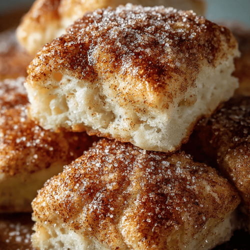 Easy Cinnamon Sugar Butter Swim Biscuits