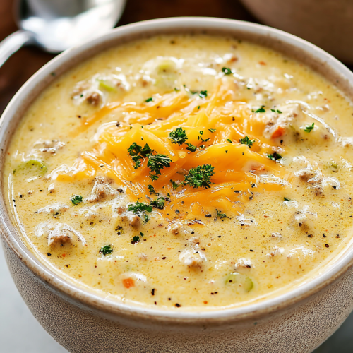 Easy Crock Pot Cheeseburger Soup Recipes