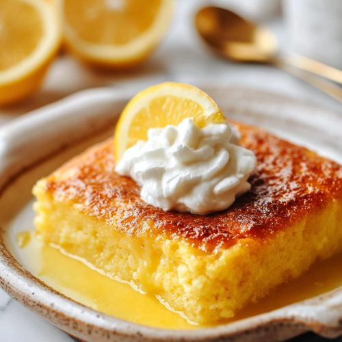 Easy Lemon Pudding Cake