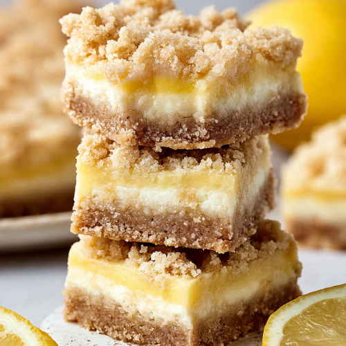 Easy Lemonade Crumb Bars