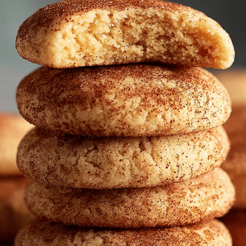 Easy Peanut Butter Snickerdoodles