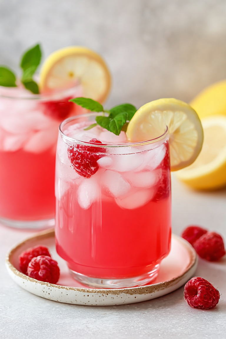 Easy Raspberry Lemonade Drinks
