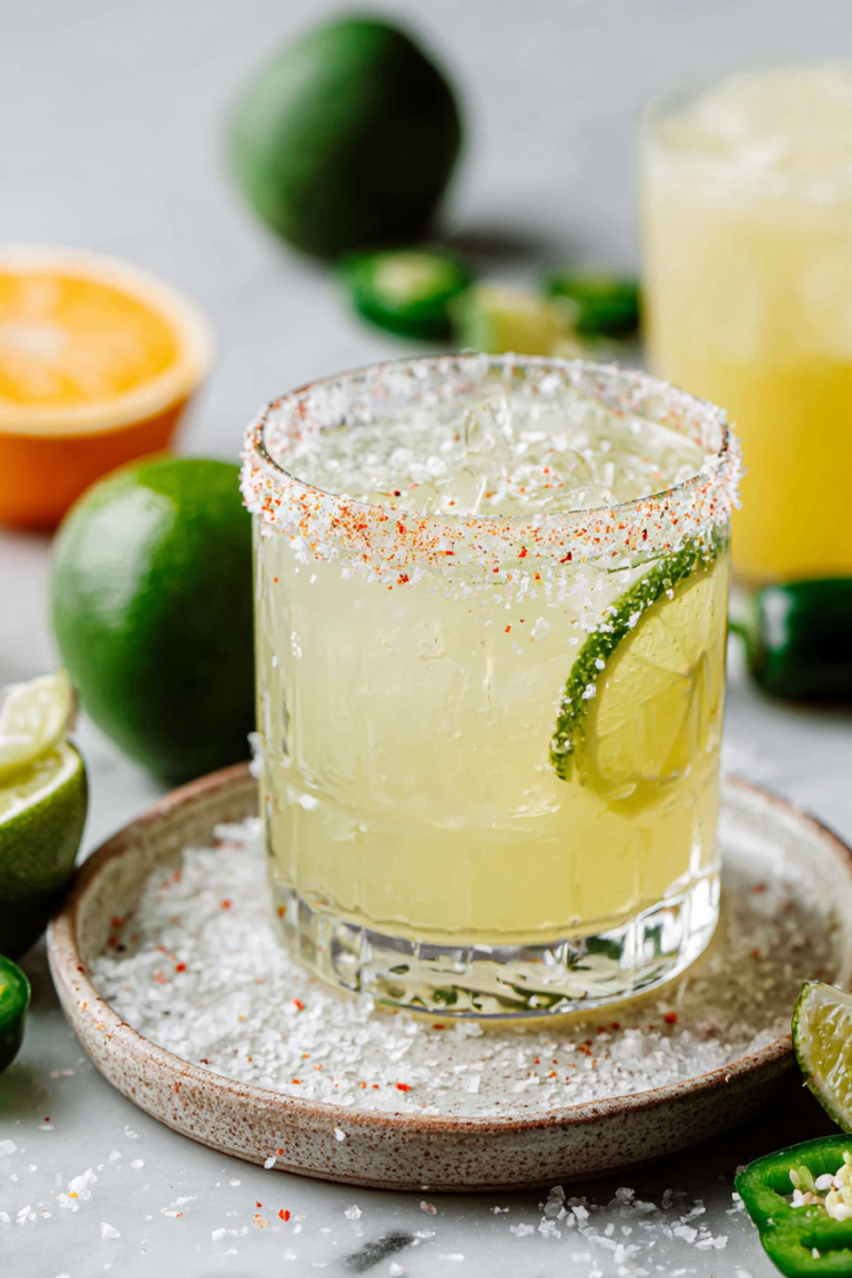 Easy Skinny Spicy Margarita Recipe