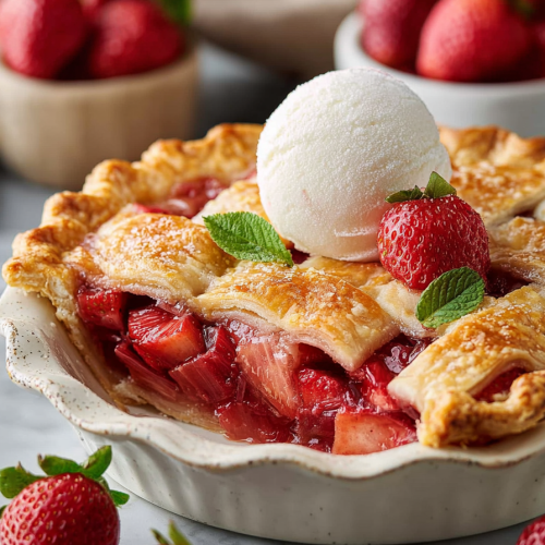 Easy Strawberry Rhubarb Pie Recipes