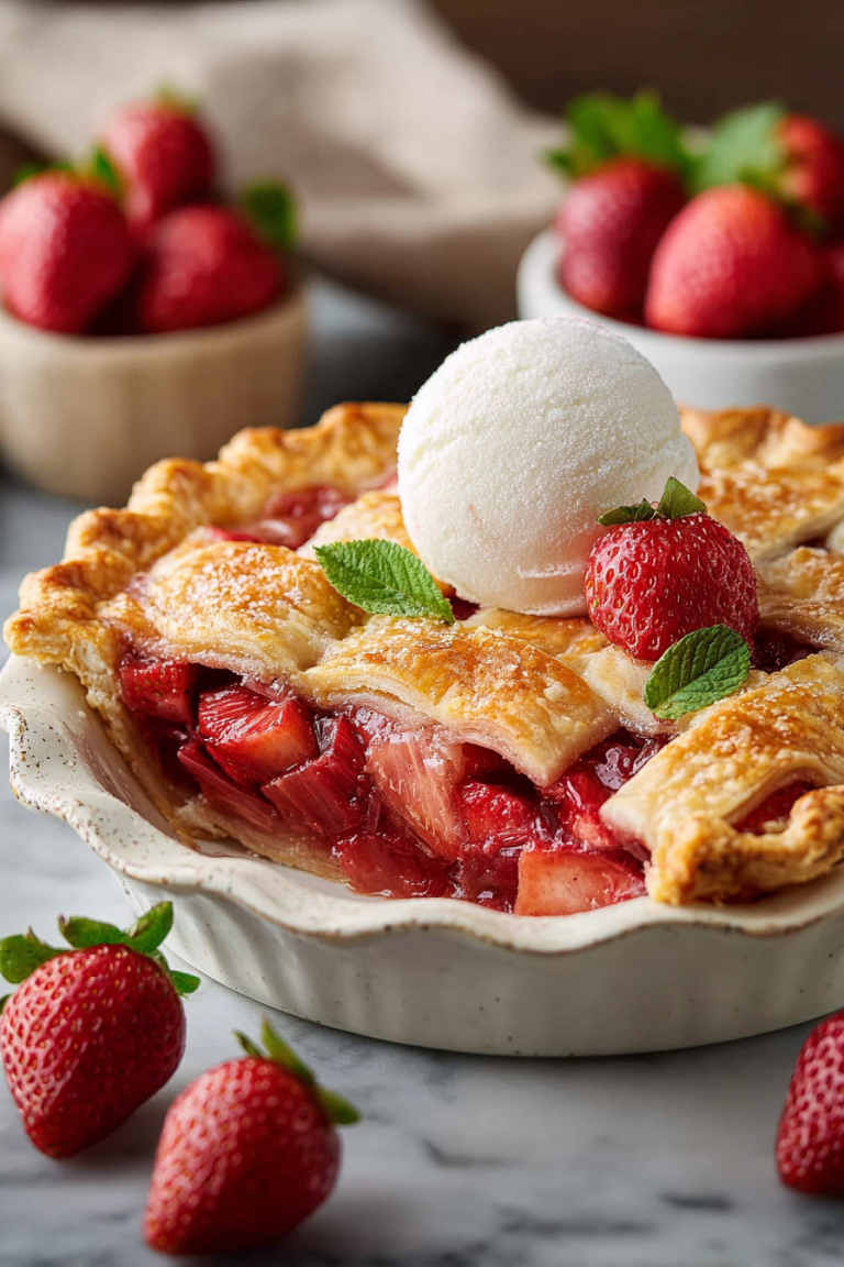 Easy Strawberry Rhubarb Pie Recipes