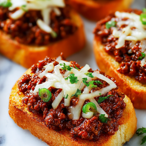 Easy Texas Toast Sloppy Joes