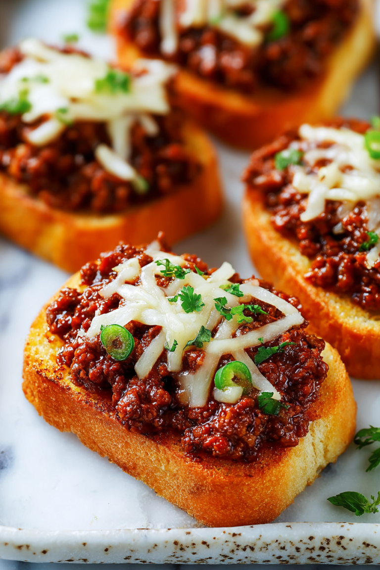 Easy Texas Toast Sloppy Joes