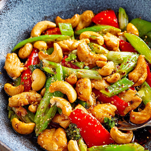 Cashew Chicken Stir-fry
