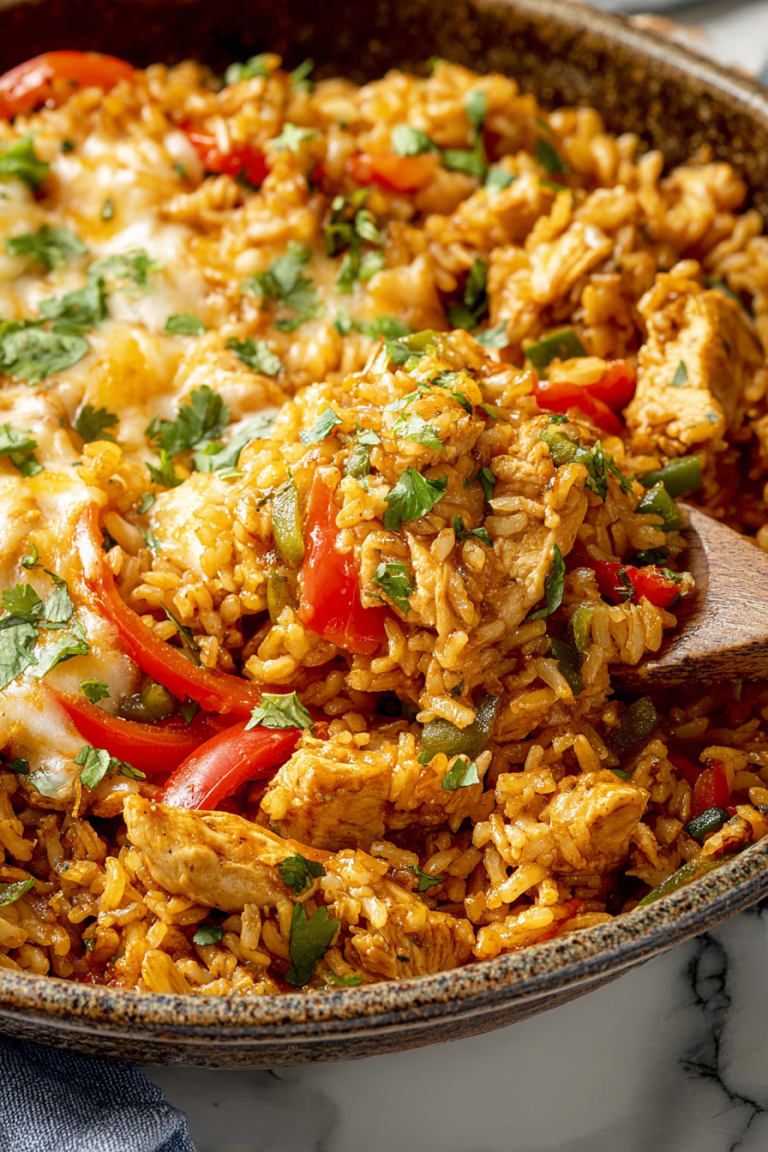 Chicken Fajita Rice Skillet