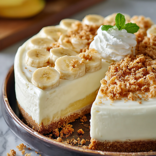 Delish Banana Cream Pie Cheesecake Recipes