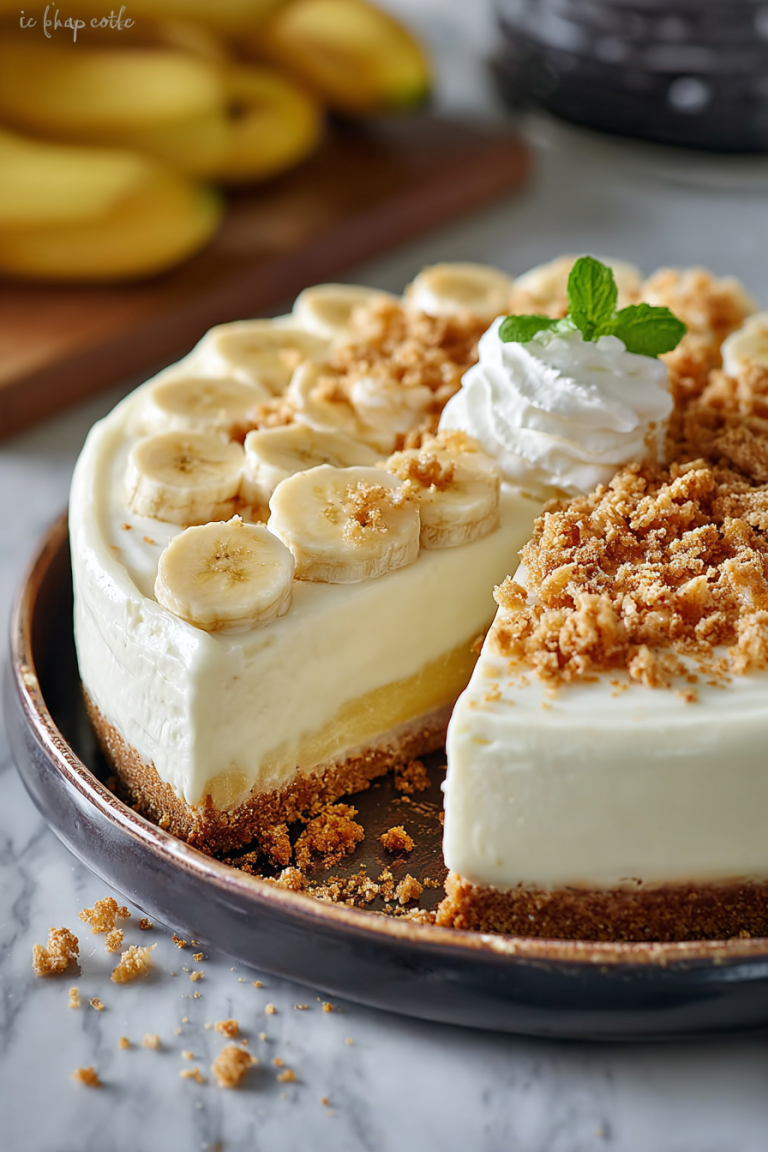 Delish Banana Cream Pie Cheesecake Recipes
