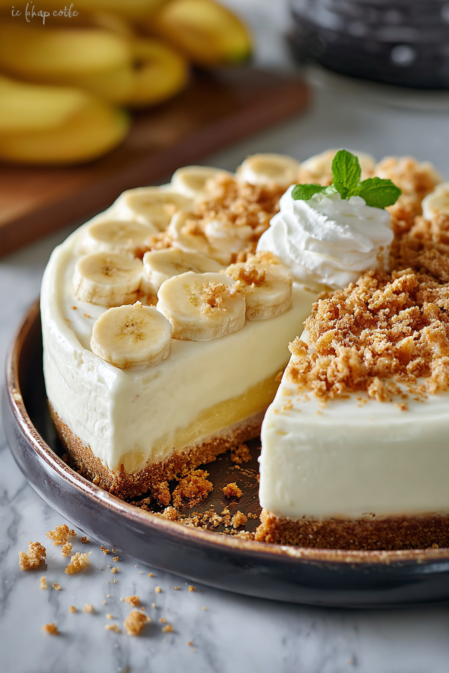 Delish Banana Cream Pie Cheesecake Recipes