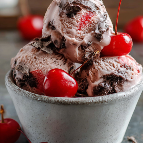 Delish Chocolate Cherry Ice Cream
