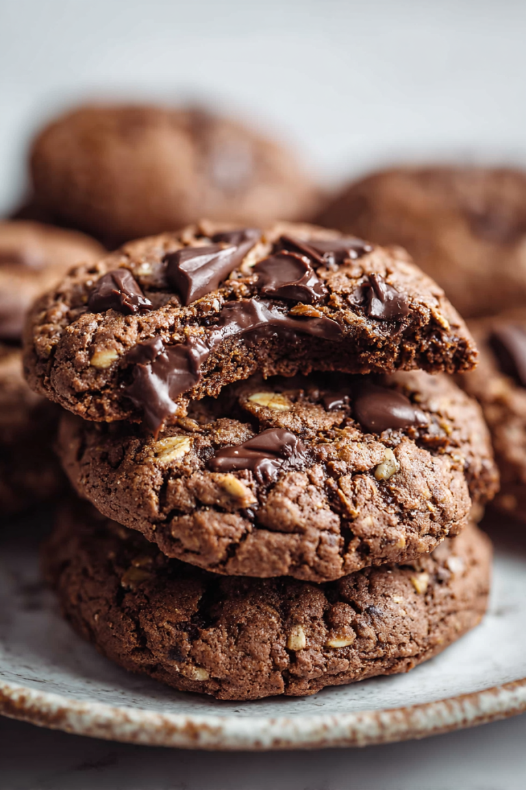 Delish Chocolate Oatmeal Cookies