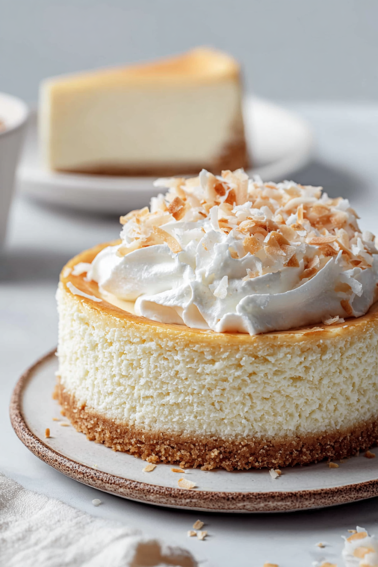 Delish Coconut Cheesecake Recipes