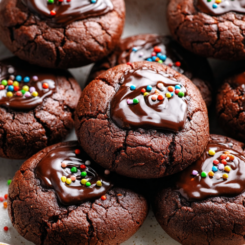 Delish Cosmic Brownie Cookies