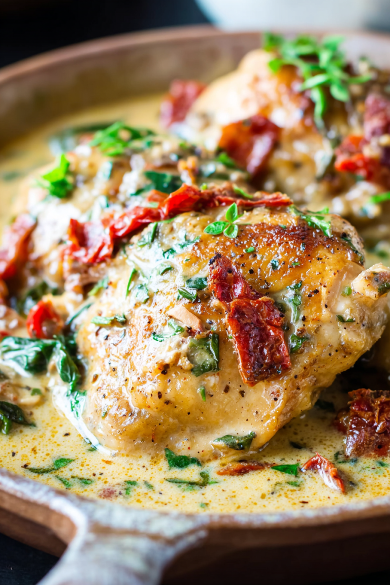 Delish Creamy Tuscan Chicken Recipes