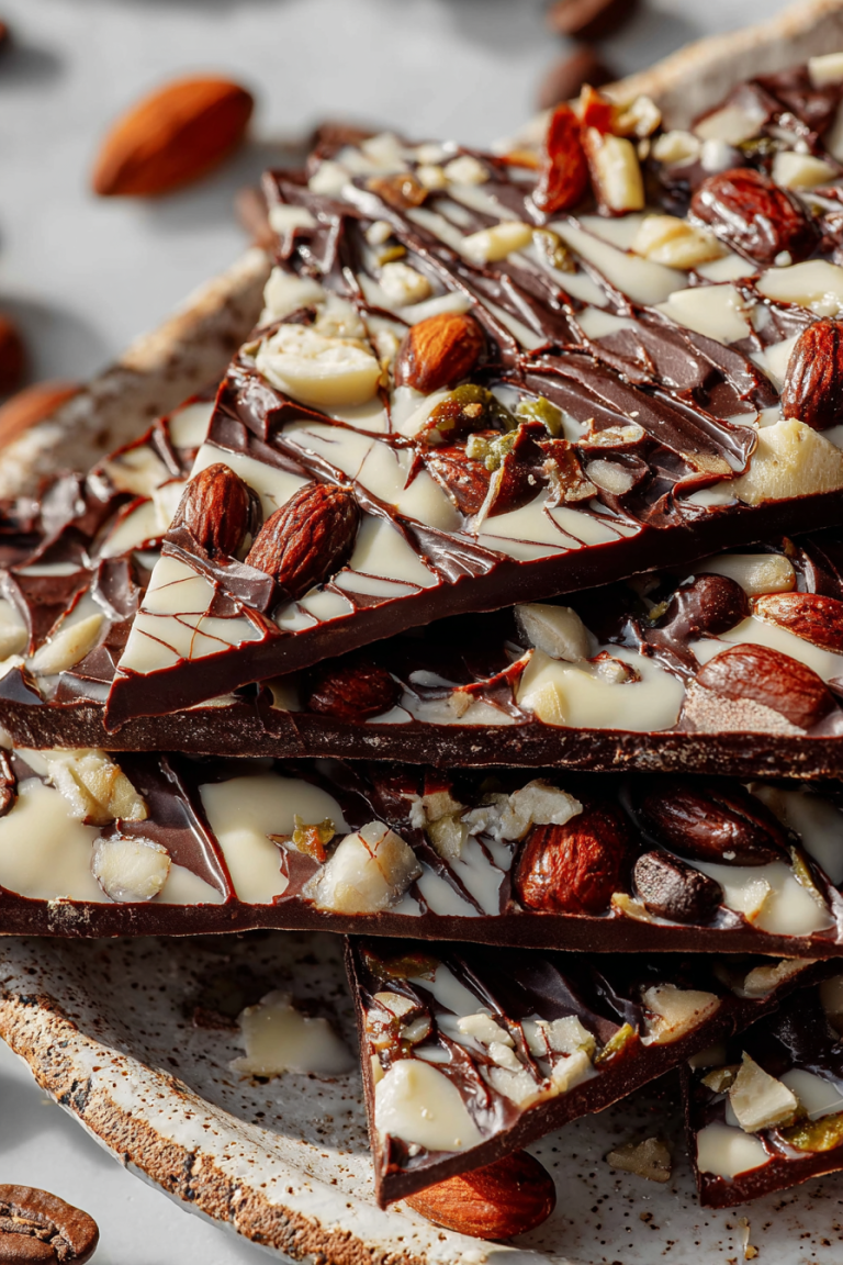 Delish Dark Chocolate Coffee Bark Recipes