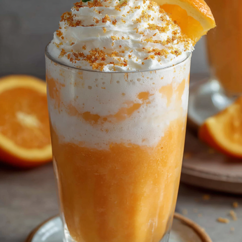 Delish Dirty Creamsicle Float