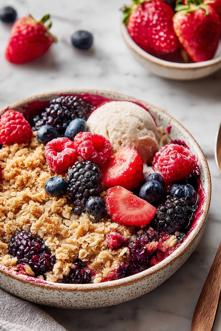Delish Gluten-Free Berry Crisp Recipe