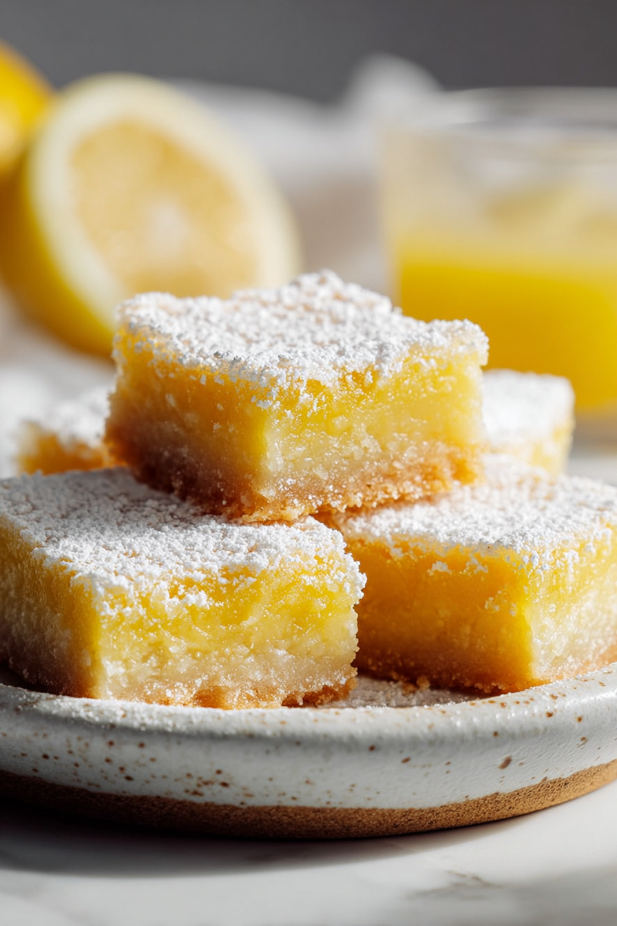 Delish Gluten Free Lemon Bars